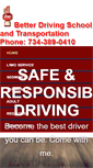 Mobile Screenshot of 1stopbetterdrivingschool.com